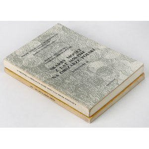 Skarby monet z lat 1500-1649 i 1650-1944, Inwentarz I i II, M. Męclewska i A. Mikołajczyk (2szt)