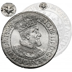 Zygmunt III Waza, Ort Gdańsk 1618 - WĄSY - b.rzadki