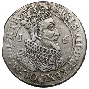 Zygmunt III Waza, Ort Gdańsk 1623 - 2x data - rzadki