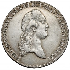 Saksonia, Friedrich August III, 2/3 talara 1790 IEC, Drezno