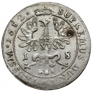 Prusy-Brandenburgia, Friedrich Wilhelm I, Ort 1682 HS, Königsberg
