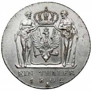 Prusy, Friedrich Wilhelm III, Talar 1802-A, Berlin
