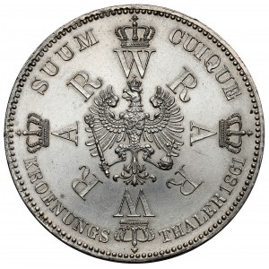 Prusy, Wilhelm I, Talar 1861-A, Berlin