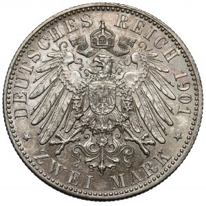 Prusy, 2 marki 1901-A, Berlin - 200-lecie Prus