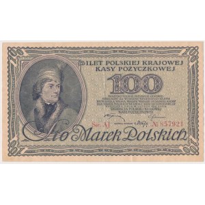 100 marek 1919 Luty - AJ - bez sygnatur