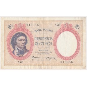 20 złotych 1919 - A.33