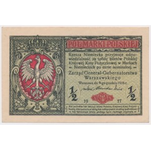 1/2 marki 1916 - Generał - B