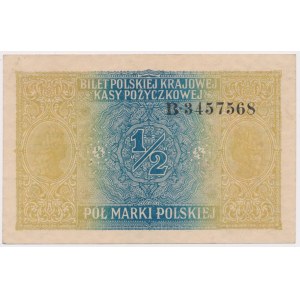 1/2 marki 1916 - Generał - B