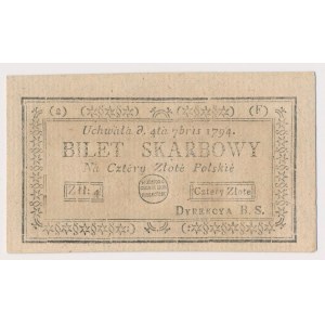4 złote 1794 - (2)(F)