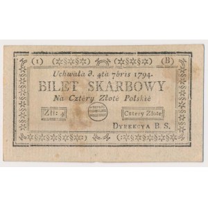 4 złote 1794 - (1)(B)