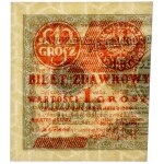 1 grosz 1924 - AY - lewa połowa