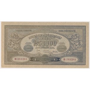 250.000 marek 1923 - BG - numeracja szeroka