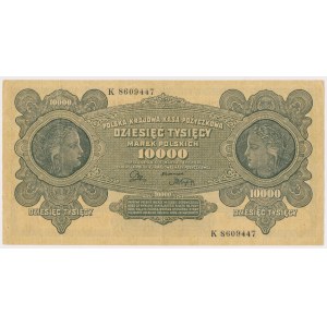 10.000 marek 1922 - K