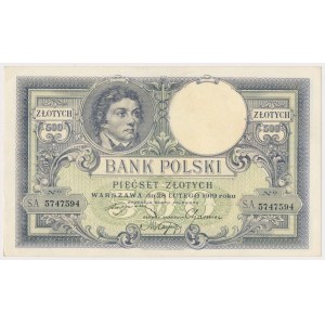 500 złotych 1919 - niski numerator
