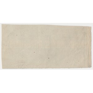 Powstanie Styczniowe, Obligacja tymczasowa 500 złotych 1863 - z jednym stemplem