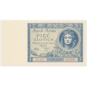5 złotych 1930 - Ser.CA