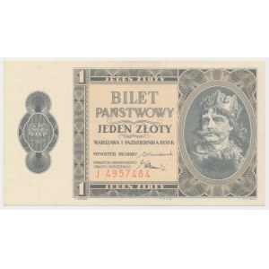 1 złoty 1938 Chrobry - J