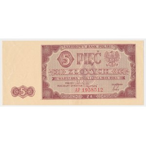 5 złotych 1948 - AP