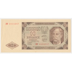 10 złotych 1948 - AW