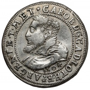 Francja, Strasbourg, Karol IV Lotaryński, 1/3 talara 1604