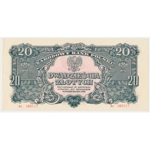 20 złotych 1944 ...owe - Ar