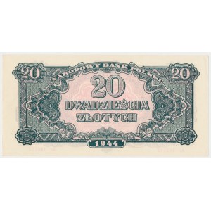 20 złotych 1944 ...owe - Ar