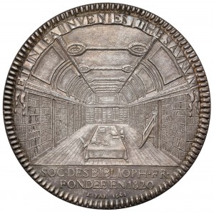 Francja, Medal 1861 - Jacques Auguste de Thou