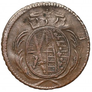 Saksonia, Friedrich August III, Fenig 1806-H