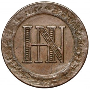 Westphalia, Hieronim Bonaparte, 5 centimes 1809-C, Clausthal