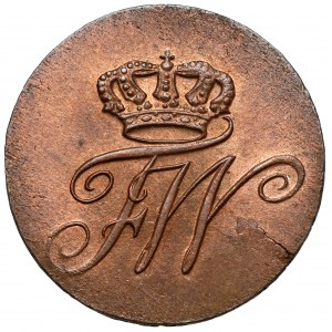 Śląsk, Fryderyk Wilhelm II, 1/2 krajcara 1788-B, Wrocław - piękny