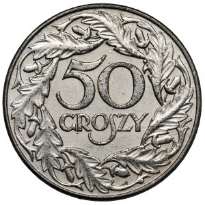 50 groszy 1938 - niklowane