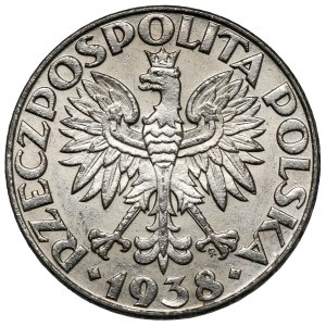 50 groszy 1938 - niklowane