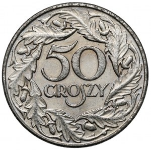 50 groszy 1938 - niklowane