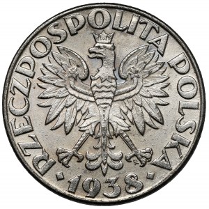 50 groszy 1938 - niklowane