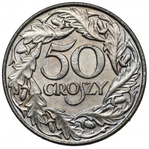 50 groszy 1938 - niklowane