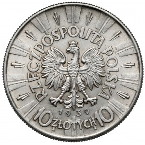 Piłsudski 10 złotych 1939