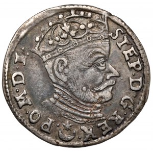 Stefan Batory, Trojak Wilno 1581 - Leliwa