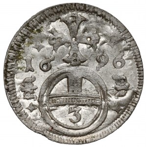Śląsk, Leopold I, Greszel 1696, Opole - piękny