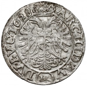 Śląsk, Ferdynand II, 3 krajcary 1628 HR, Wrocław