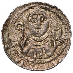 Władysław II Wygnaniec, Denar - Książę i Biskup - krzyż