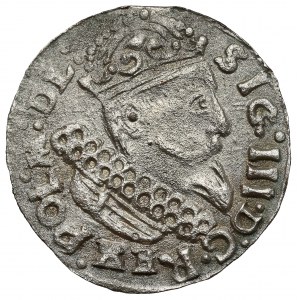 Zygmunt III Waza, Trojak Kraków 1624 - falsyfikat z epoki