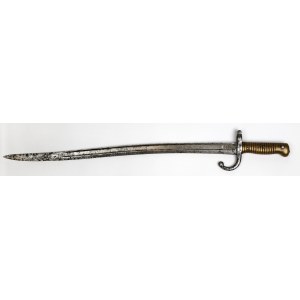 Francja, Bagnet wz.1866 Chassepot - 1871