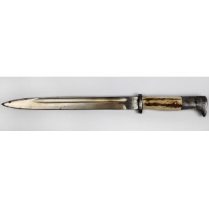 Niemcy, Bagnet Mauser - okładziny z poroża - WKC