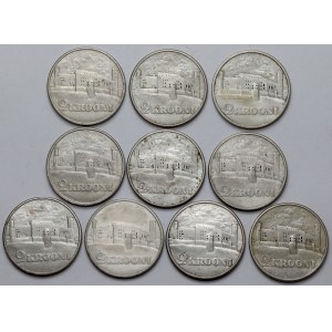 Estonia, 2 krooni 1930 - zestaw (10szt)