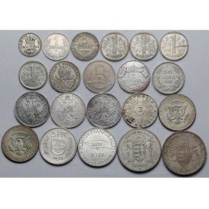Junk Silver - (fine Ag 151.7 g) zestaw (21szt)