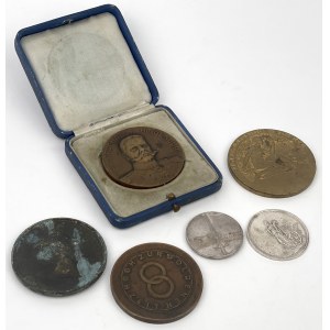 Niemcy i Francja, w tym Wrocław, Medale 1852-1914 - zestaw (6szt)