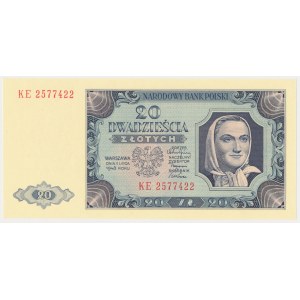 20 złotych 1948 - KE