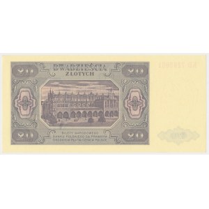 20 złotych 1948 - KD