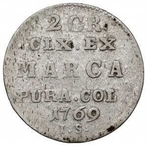 Poniatowski, Półzłotek 1769 IS