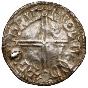 Anglia, Aethelred II (978-1016) Denar typu long cross